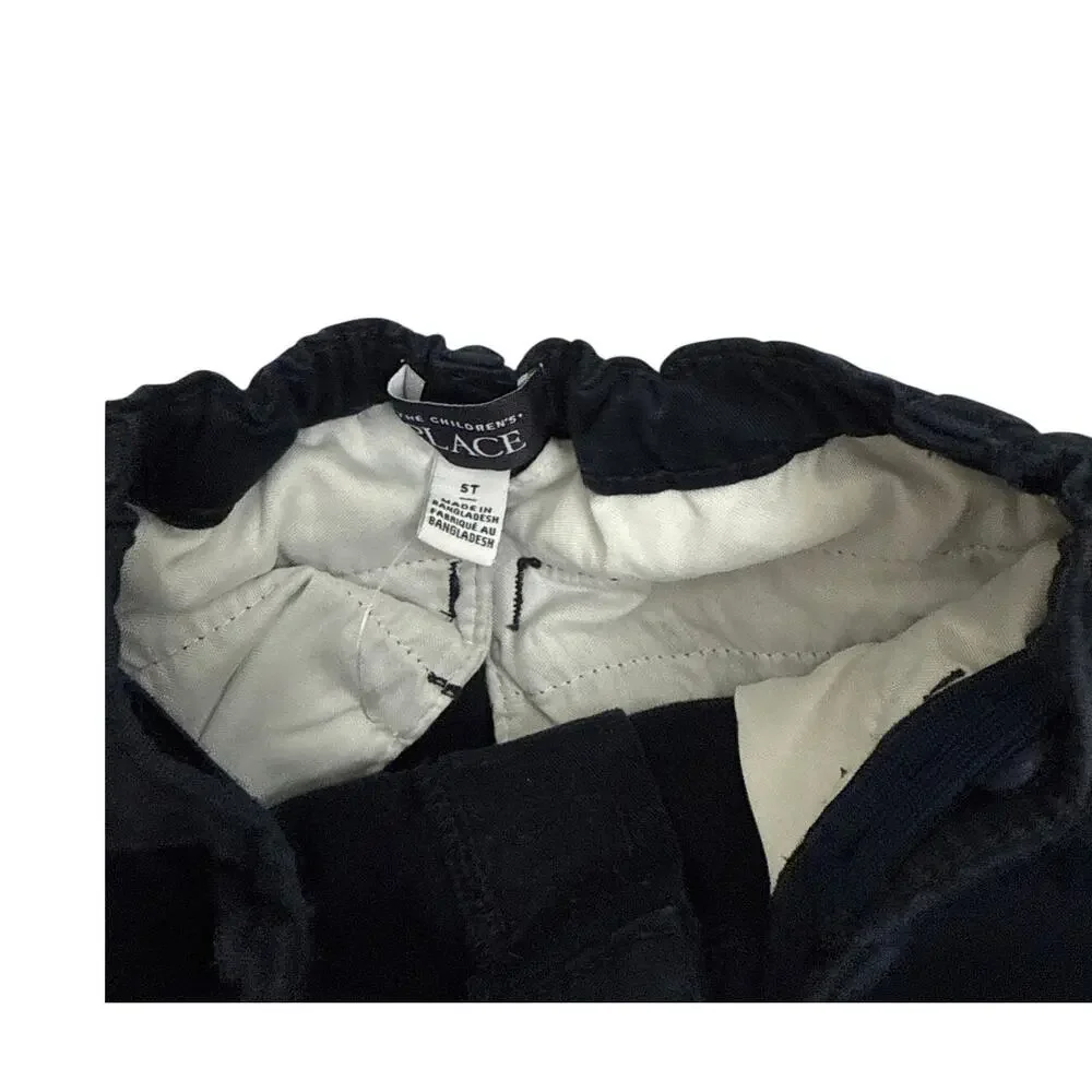 The Children's Place Blue Adjustable Waistband Chino Pants Size Youth 6